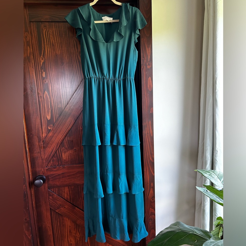 Summer maxi with ruffles